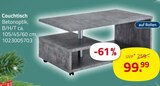 Couchtisch im Angebot bei ROLLER in Bruchsal Couchtisch Angebote bei ROLLER Bruchsal für 99,99 €