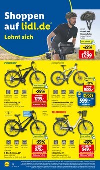 Fahrrad im Lidl Prospekt "LIDL LOHNT SICH" mit 63 Seiten (Heilbronn)