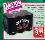 Jack Daniel's & Coca Cola im Angebot bei Marktkauf in Lichtenfels Jack Daniel's & Coca Cola Angebote von Jack Daniel's bei Marktkauf Lichtenfels für 9,99 €