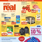 Bier im Real Prospekt in Köln Aktueller Real Prospekt mit Bier, "Mein real", Seite 1