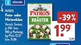 Feta- oder Hirtenkäse im Angebot bei ALDI SÜD in Bergisch Gladbach Feta- oder Hirtenkäse Angebote von Patros bei ALDI SÜD Bergisch Gladbach für 1,99 €