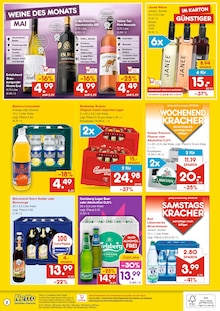 Wasser im Netto Marken-Discount Prospekt "DER ORT, AN DEM DU IMMER AUSGEZEICHNETE PREISE FINDEST." mit 2 Seiten (Cottbus)