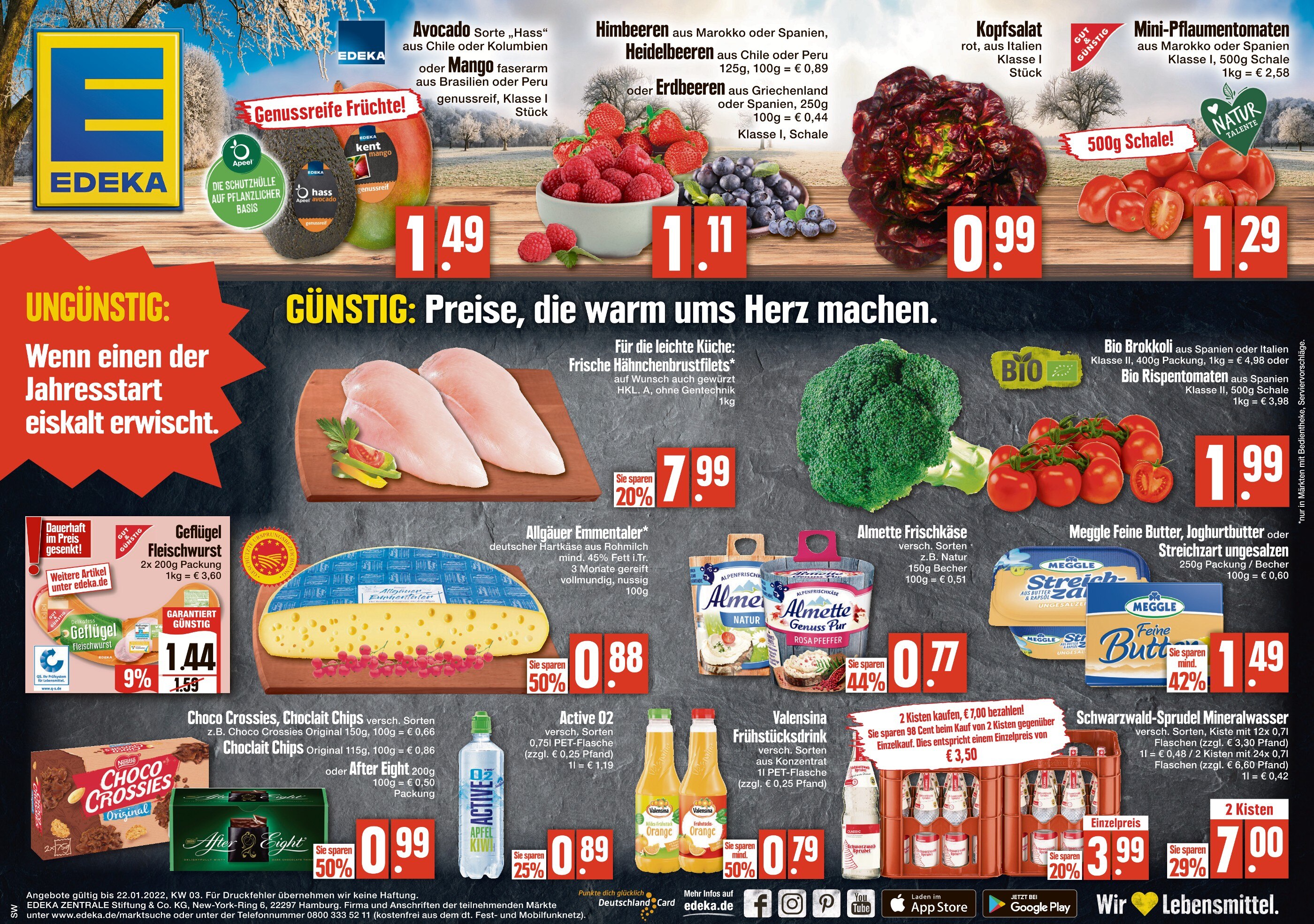 E center Prospekt für Kaiserslautern mit 1 Seite E center Prospekt für Kaiserslautern: "Top Angebote", 1 Seite, 20.01.2022 - 22.01.2022