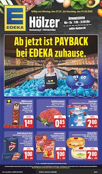 EDEKA Prospekt Wir lieben Lebensmittel! mit  Seiten in Haßmersheim und Umgebung