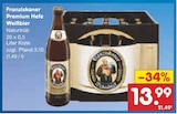 Premium Hefe Weißbier Angebote von Franziskaner bei Netto Marken-Discount Dülmen für 13,99 €