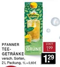 Tee-Getränke im Angebot bei E center in Hilden Tee-Getränke Angebote von PFANNER bei E center Hilden für 1,29 €