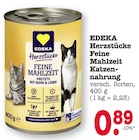 Herzstücke Feine Mahlzeit Katzennahrung im Angebot bei E center in Baden-Baden Herzstücke Feine Mahlzeit Katzennahrung Angebote von EDEKA bei E center Baden-Baden für 0,89 €