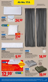 Kissen im aktuellen Lidl Prospekt (Mannheim) Kissen im Lidl Prospekt "LIDL LOHNT SICH" mit 72 Seiten (Mannheim)