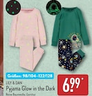 Pyjama Glow in the Dark von LILY & DAN im aktuellen ALDI Nord Prospekt für 6,99 €