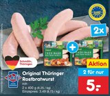 Aktuelles Original Thüringer Rostbratwurst Angebot bei Netto Marken-Discount in Berlin ab 3,49 €