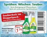 Reiniger Spülflasche (Spirulina) Angebote von Frosch bei GLOBUS Rüsselsheim für 1,79 €