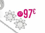 E.Leclerc Chaponnay - Promo Boucles oxydes de zirconium Promo Boucles oxydes de zirconium à 97,00 € dans le catalogue E.Leclerc à Chaponnay