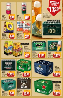 Bier im REWE Prospekt "Dein Markt" mit 30 Seiten (Bielefeld)