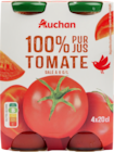 PUR JUS DE TOMATE AUCHAN - AUCHAN en promo chez Auchan Hypermarché Orléans à 4,88 €