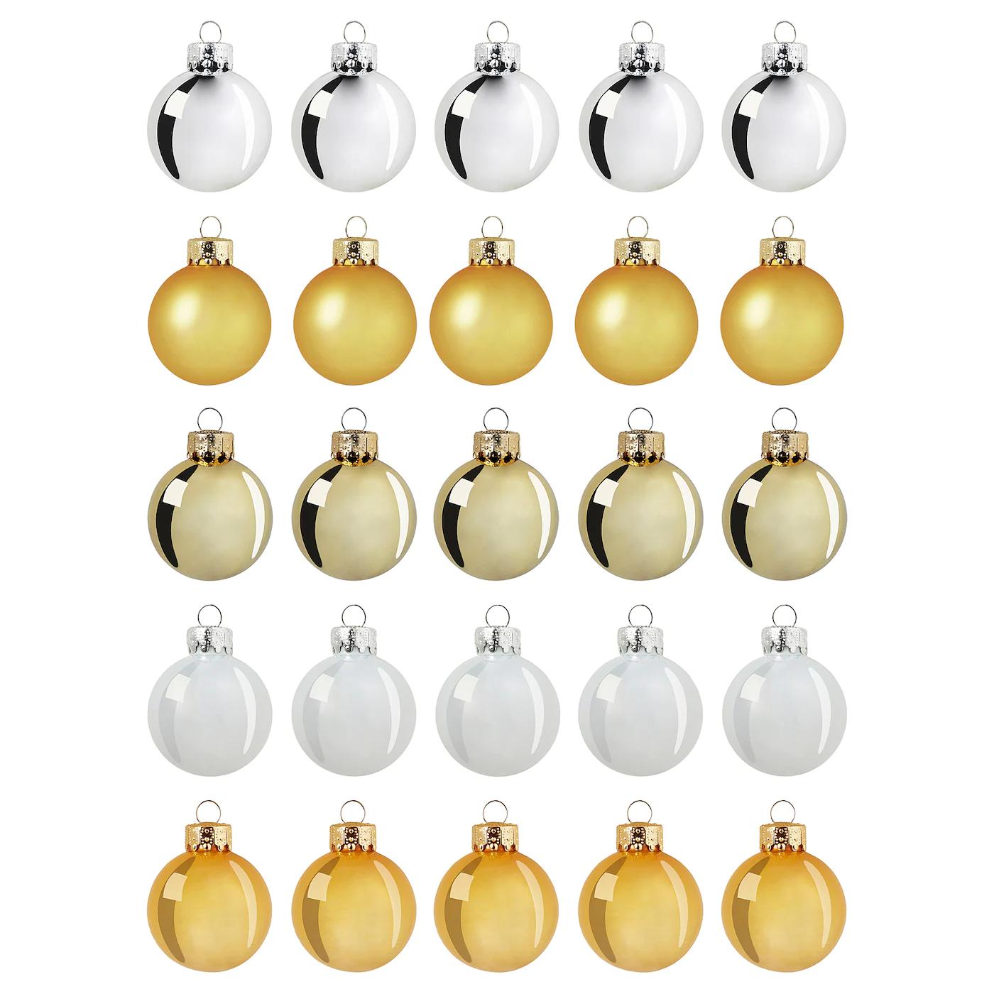 IKEA Seligweiler - Dekokugel Glas goldfarben/weiß Dekokugel Glas goldfarben/weiß Angebot bei IKEA Seligweiler im Prospekt Musik oder Kunst? Beides!