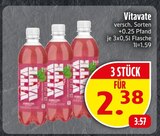Vitaminwasser im Angebot bei EDEKA in Passau Vitaminwasser Angebote von Vitavate bei EDEKA Passau für 2,38 €