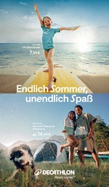 Aktueller Decathlon Sportgeschäft Prospekt in Dresden und Umgebung, "Endlich Sommer, unendlich Spaß" mit 24 Seiten, 12.06.2025 - 10.07.2025
