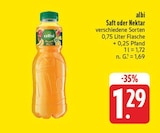 Saft oder Nektar bei nah und gut im Jahnsdorf Prospekt für 1,29 €