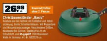 Christbaumständer „Basic“ bei OBI in Leverkusen Christbaumständer „Basic“ im Angebot bei OBI Leverkusen für 26,99 €