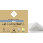 Protège matelas Anti-acariens molleton imperméable - TEX HOME dans le catalogue Carrefour Market