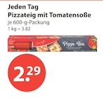 Pizzateig mit Tomatensoße von Jeden Tag im aktuellen V-Markt Prospekt für 2,29 €