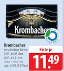 Aktuelles Krombacher Angebot bei famila Nordost in Langenhagen ab 11,49 €