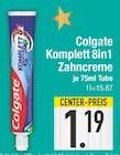 Komplett 8in1 Zahncreme von Colgate im aktuellen EDEKA Prospekt für 1,19 €