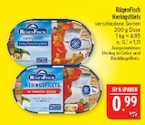 Heringsfilets Feine Kräuter Angebote von RügenFisch bei Marktkauf Leipzig für 0,99 €
