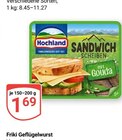 Sandwich Scheiben mit Gouda von Hochland für 1,69 € bei GLOBUS im Angebot Sandwich Scheiben mit Gouda von Hochland im aktuellen GLOBUS Prospekt