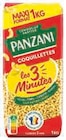 Les 3 Minutes Coquillettes - Panzani en promo chez Super U Les 3 Minutes Coquillettes - Panzani dans le catalogue Super U