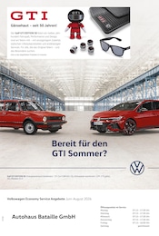 Volkswagen Werkstatt & Auto Prospekt der aktuellen Woche mit 1 Seite, gültig von 01.06.2026 bis 31.08.2026, in Aldenhoven und Umgebung Aktueller Volkswagen Werkstatt & Auto Prospekt in Aldenhoven und Umgebung, "Mehr Platz. Mehr Möglichkeiten." mit 1 Seite, 01.06.2026 - 31.08.2026