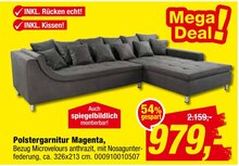 Polstergarnitur Magenta Angebot in Bodolz im aktuellen Prospekt bei Opti-Megastore in Bodolz