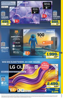 Fernseher im EURONICS Prospekt "GENAU RICHTIG. ALLES BLÜHT AUF MIT NEUER TECHNIK." mit 8 Seiten (Soest)