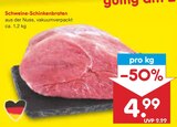 Schweine-Schinkenbraten Angebote bei Netto Marken-Discount Moers für 4,99 €