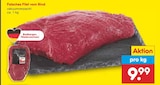 Aktuelles Falsches Filet vom Rind Angebot bei Netto Marken-Discount in Bielefeld ab 9,99 €