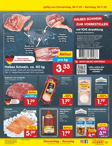 Braten im aktuellen Netto Marken-Discount Prospekt (Hamm) Braten im Netto Marken-Discount Prospekt "Aktuelle Angebote" mit 63 Seiten (Hamm)