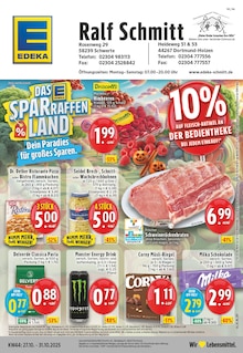 EDEKA Prospekt der Woche "Aktuelle Angebote" Seite 1, 27.10.2025 bis 31.10.2025 für Dortmund Aktueller EDEKA Prospekt "Aktuelle Angebote" Seite 1 von 24 Seiten für Dortmund