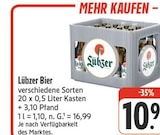 nah und gut Falkenhain - Bier Angebot im Prospekt Bier bei nah und gut im Falkenhain Prospekt für 10,99 €