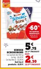 Schoko-Bons - Kinder dans le catalogue Super U