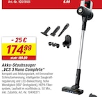 Akku-Staubsauger „VCS 3 Nano Complete“ von Kärcher für 174,99 € bei toom Baumarkt im Angebot Akku-Staubsauger „VCS 3 Nano Complete“ von Kärcher im aktuellen toom Baumarkt Prospekt