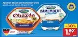 Obazda oder Camembert Creme im Netto Marken-Discount Prospekt Obazda oder Camembert Creme von Alpenhain im aktuellen Netto Marken-Discount Prospekt für 1,59 €