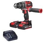 Castorama Fresnes - Promo Einhell Perceuse-visseuse percussion TP-CD 18/70 Li-i BL (2x2,0 Ah) - 18V - brushless - 70Nm - 2 vitesses Promo Einhell Perceuse-visseuse percussion TP-CD 18/70 Li-i BL (2x2,0 Ah) - 18V - brushless - 70Nm - 2 vitesses à 159,90 € dans le catalogue Castorama à Fresnes