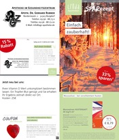 Aktueller LINDA Premiumapotheke Apotheken Prospekt in Burgdorf und Umgebung, "Aktuelle Angebote" mit 3 Seiten, 01.11.2025 - 30.11.2025