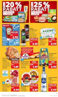 Tomatenketchup im Kaufland Prospekt "Aktuelle Angebote" mit 52 Seiten (Hannover)