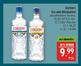 Gin Angebote von Gordon's bei Marktkauf Leipzig für 9,99 €