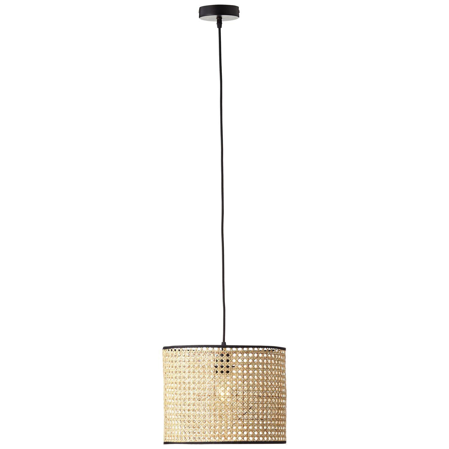 OBI Templin - Pendelleuchte Wiley Ø 30 cm Metall-Rattan Pendelleuchte Wiley Ø 30 cm Metall-Rattan Angebot bei OBI Templin im Prospekt INNENBELEUCHTUNG
