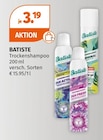 Trockenshampoo von Batiste im aktuellen Müller Prospekt für 3,19 €