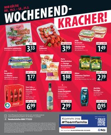 Coca Cola im famila Nordost Prospekt "besser als gut!" mit 24 Seiten (Langenhagen)