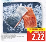 Norwegisches Lachsfilet von  im aktuellen E center Prospekt für 2,22 €