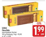Choco Keks Edelherb im Angebot bei E center in Würzburg Choco Keks Edelherb Angebote von Leibniz bei E center Würzburg für 1,99 €